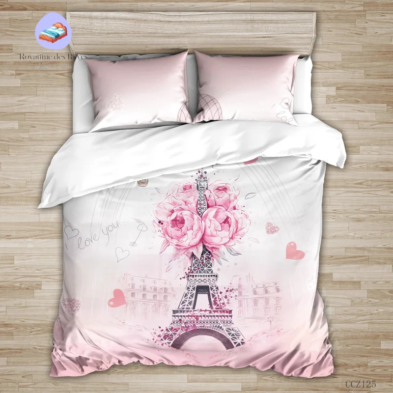 Housse de Couette Tour Eiffel