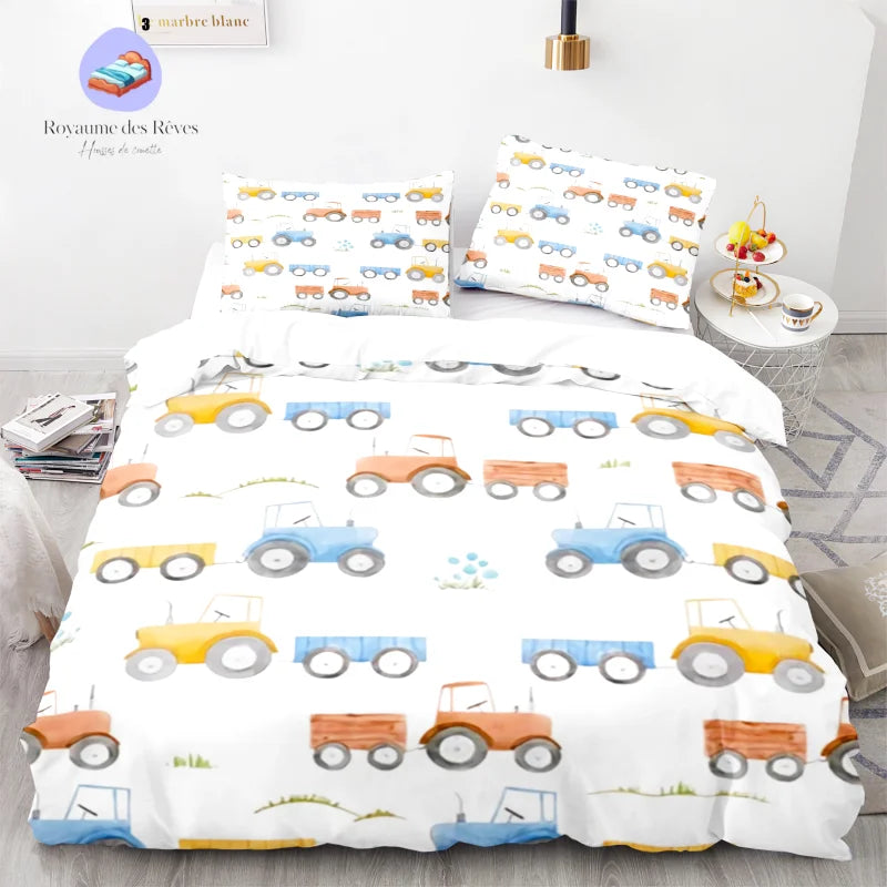 Housse de Couette Tracteur Remorque