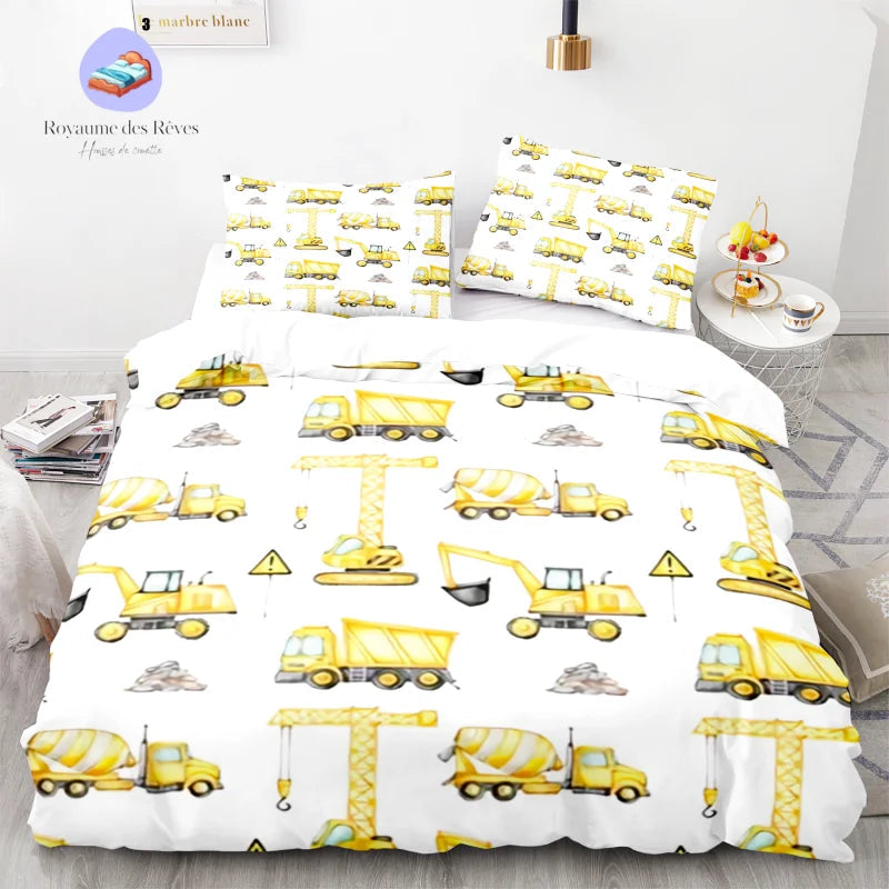 Housse de Couette Tracteur en Ville