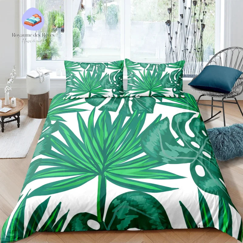 Housse de Couette Tropical 2 Places