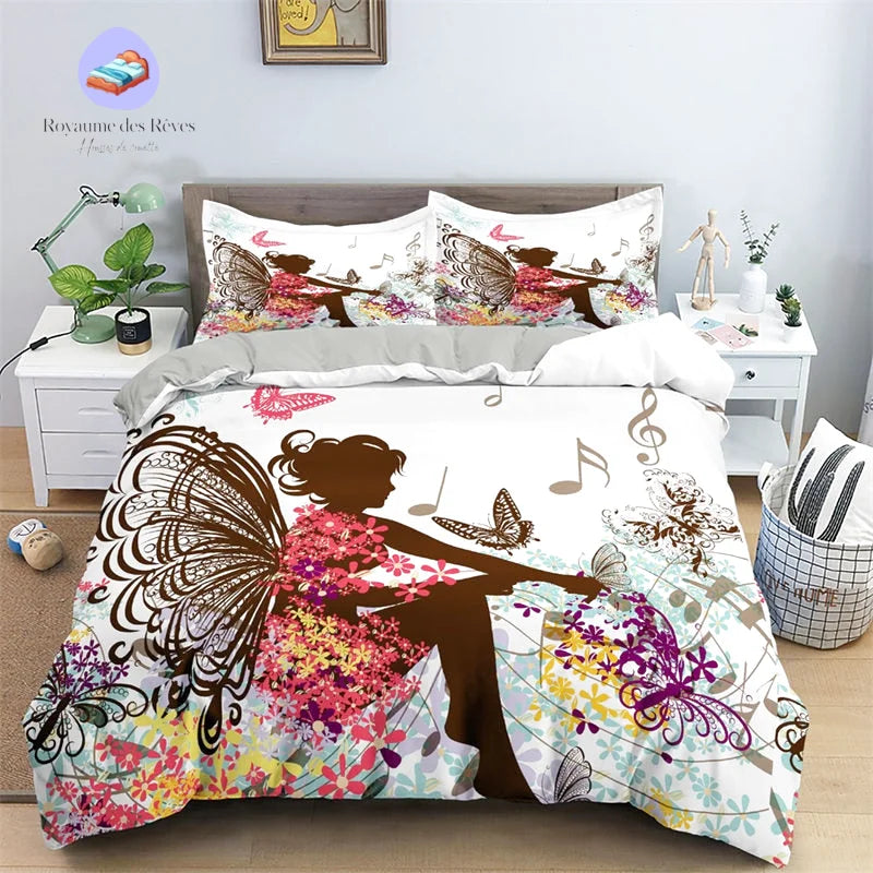 Housse de Couette Tropical Fée