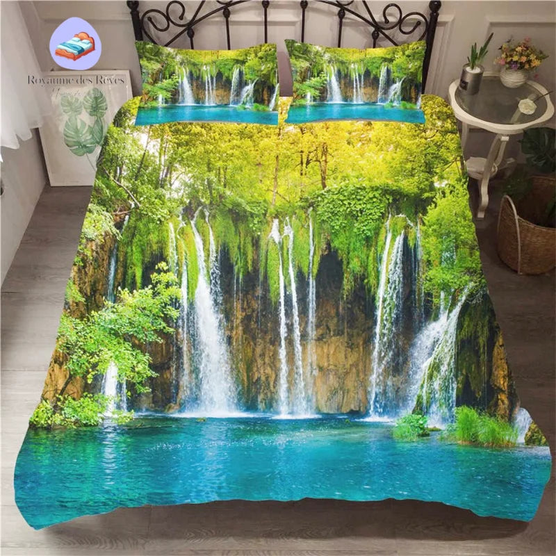 Housse de Couette Tropical Paradisiaque