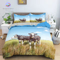 Housse de Couette Vache Champ