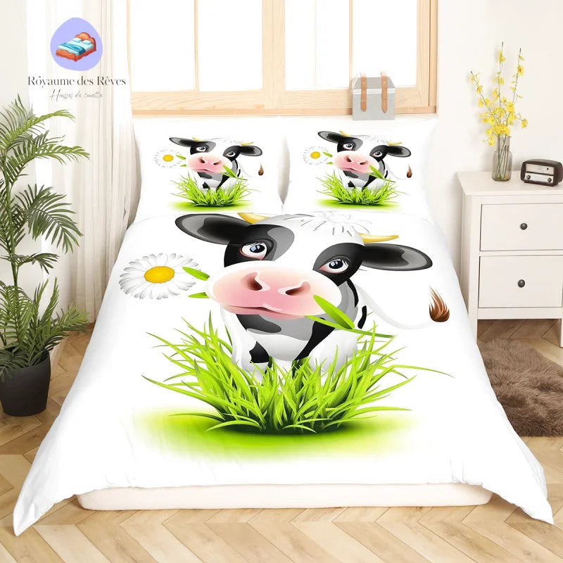 Housse de Couette Vache Enfant