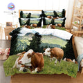 Housse de Couette Vache Nature