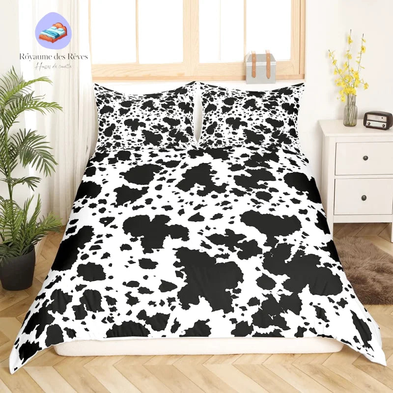 Housse de Couette Vache Tache