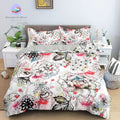 Housse de couette  Fleurs botaniques