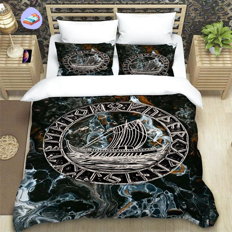 Housse de Couette Viking Drakkar