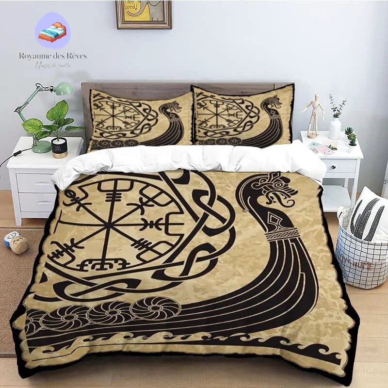 Housse de Couette Viking Navire