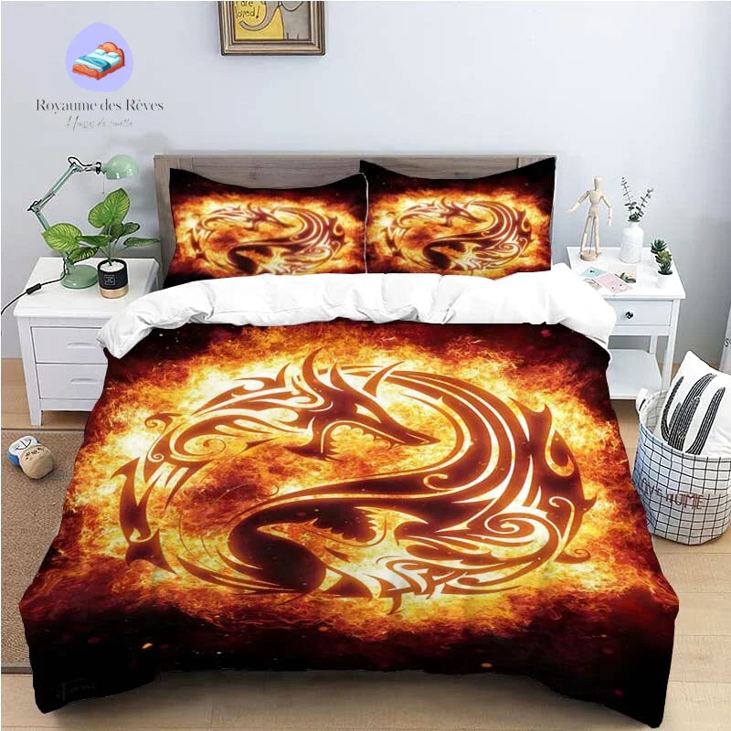 Housse de Couette Viking Nídhögg