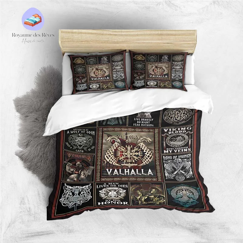 Housse de Couette Viking Nordique