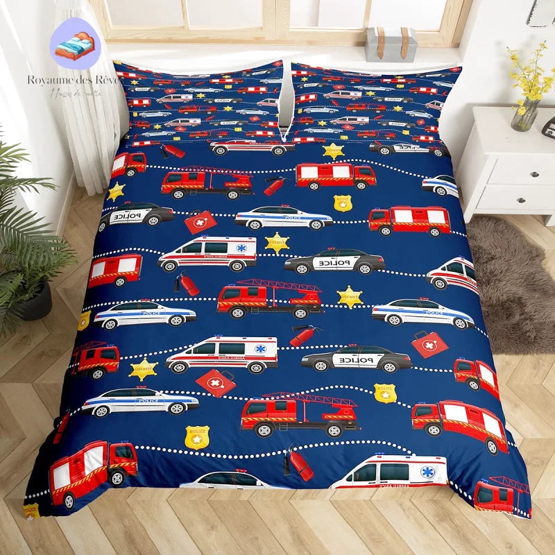 Housse de Couette Voiture Ambulance