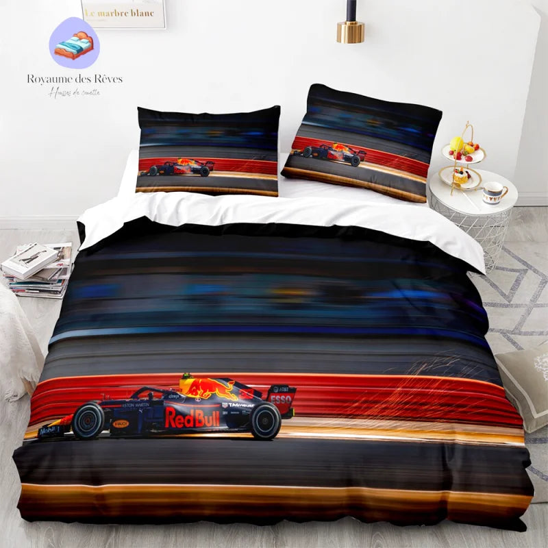 Housse de Couette Voiture Formule 1