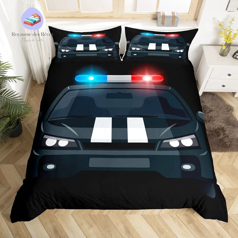 Housse de Couette Voiture Gendarmerie