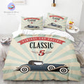 Housse de Couette Voiture Retro