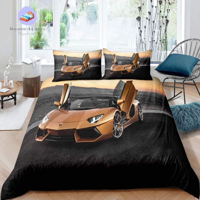 Housse de Couette Voiture de Luxe