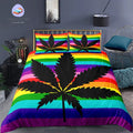 Housse de Couette Weed Peace and Love