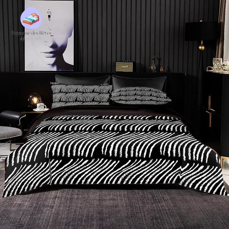 Housse de Couette Zèbre Tache