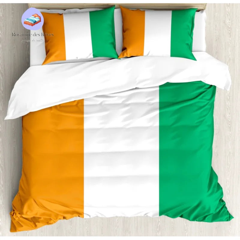 Dekbedovertrek met vlag van Ivoorkust