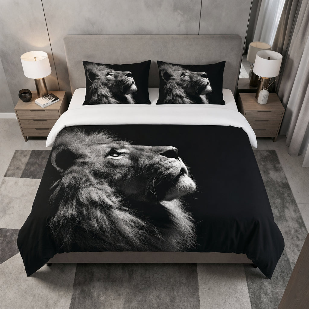 Housse de couette Lion
