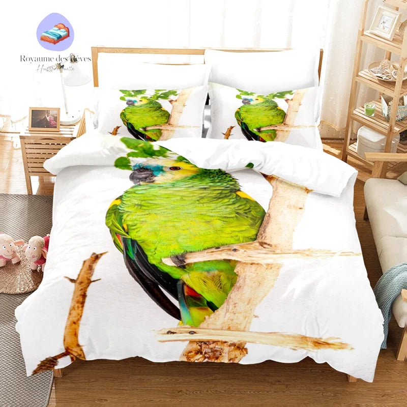 Parure de Lit Perroquet