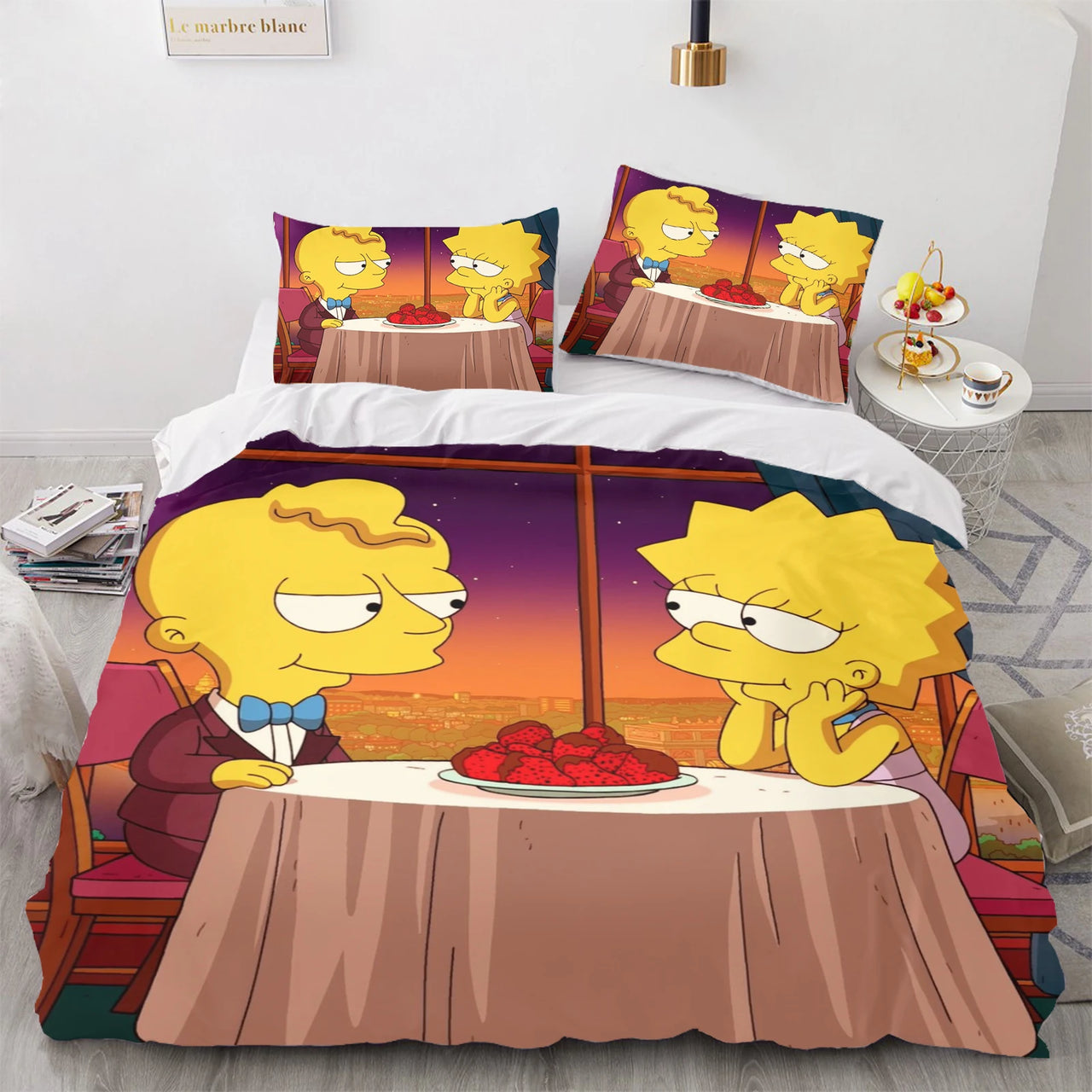 Housse de Couette Les Simpson Lisa