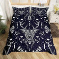Baroque Floral Pattern Duvet Cover