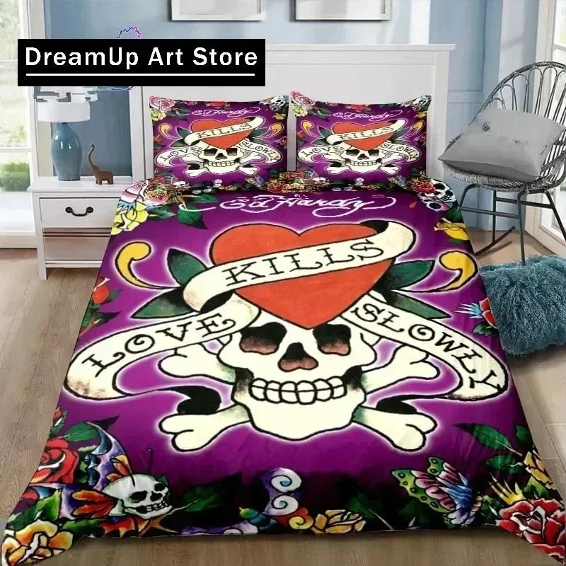 Housse de couette Tatouages