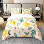 Housse de couette Citron