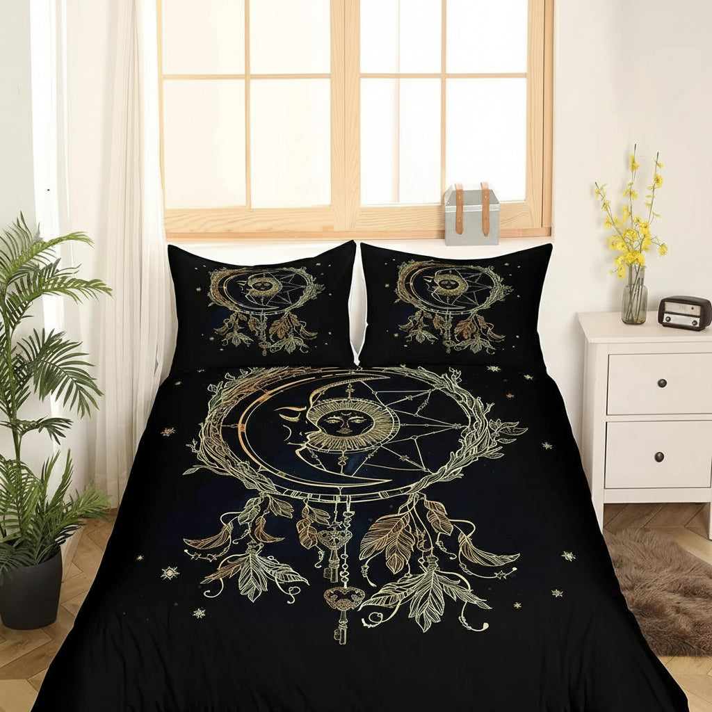 Attrape Rêves Lune noire