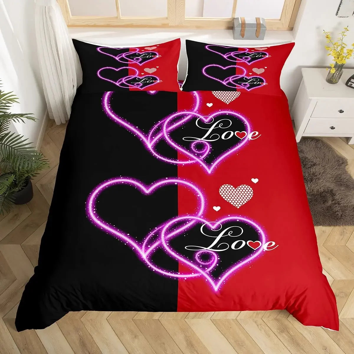 Housse de couette Couple - Chacun son Côté