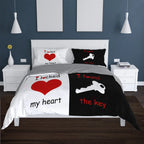 Housse de couette Couple - Chacun son Côté