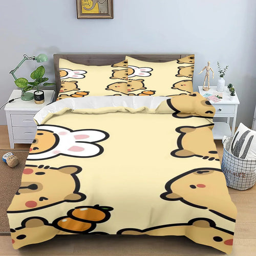 Capybara Duvet Cover