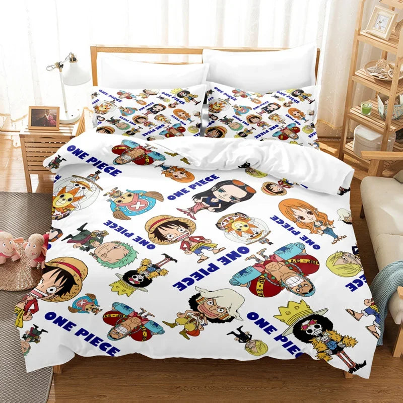 Housse de Couette One Piece Dessin