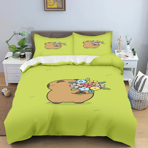Capybara Duvet Cover