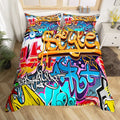 Hiphop graffiti dekbedovertrek