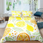 Housse de couette Citron