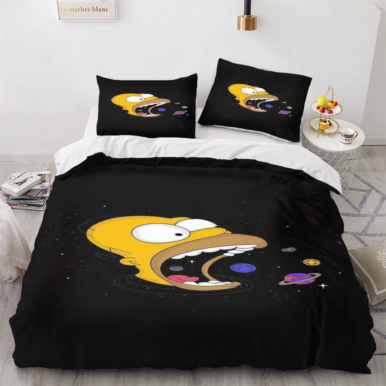 Housse de Couette Les Simpson Planète