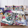 Housse de couette Saint Seiya Chevaliers de Bronze au combat