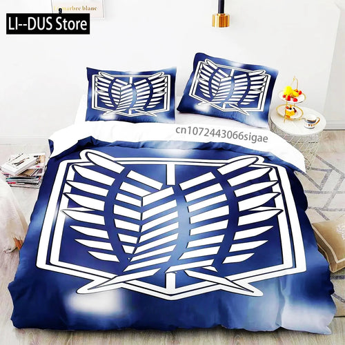 Duvet cover Attack on Titan