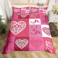 Bettbezug „Love & Valentinstag“.