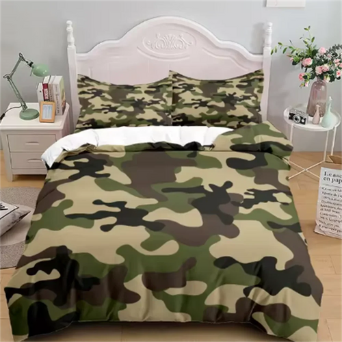Duvet cover Camouflage / Military pattern