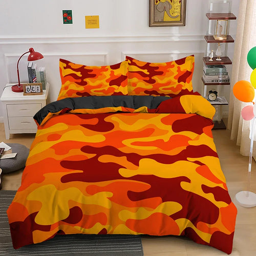 Military Camouflage Duvet Cover