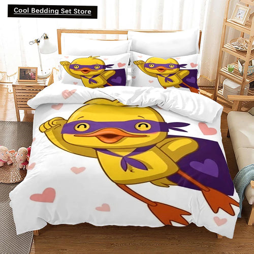 Yellow plastic duck Duvet Cover