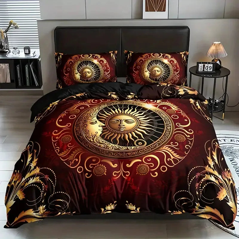 Housse de couette Soleil & Lune