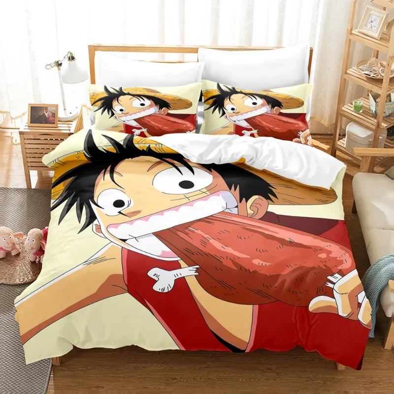 Housse de Couette One Piece Festin Pirate