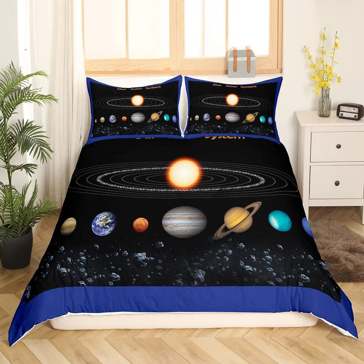 Système Solaire Planet Housse De Couette Univers Galaxy Système Solaire Planet Housse De Couette Univers Galaxy