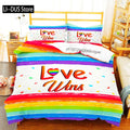 Love Wins dekbedovertrek - LGBT-regenboog