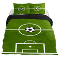 Dekbedovertrek voetbalveld