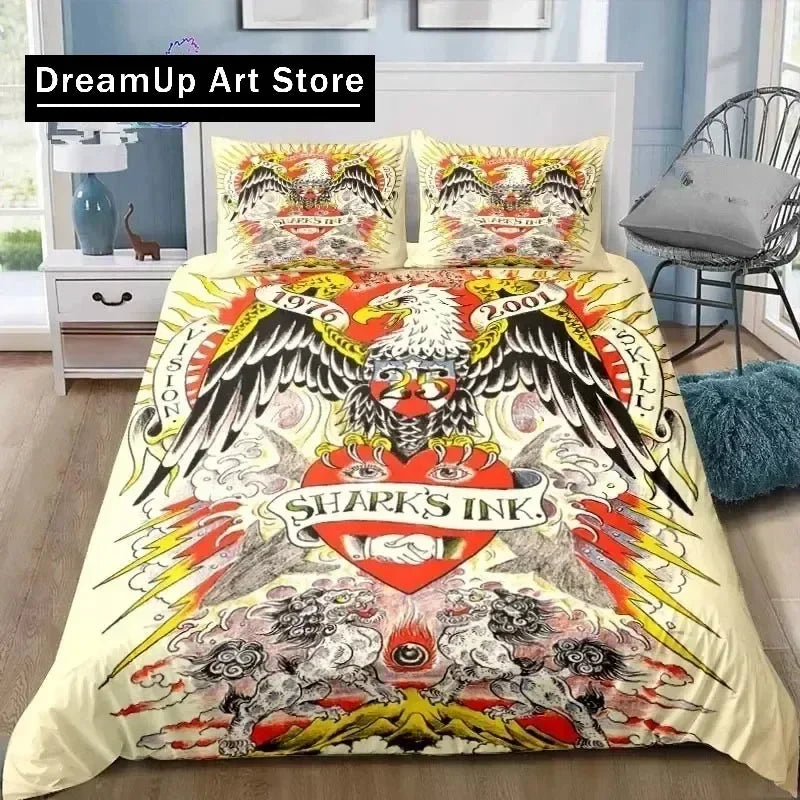 Housse de couette Tatouages